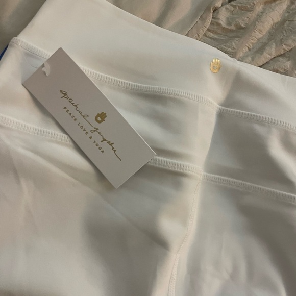 NEW SPIRITUAL GANGSTER - RAINBOW STRIPE LEGGINGS - SIZE SMALL MEDIUM - Picture 3 of 5